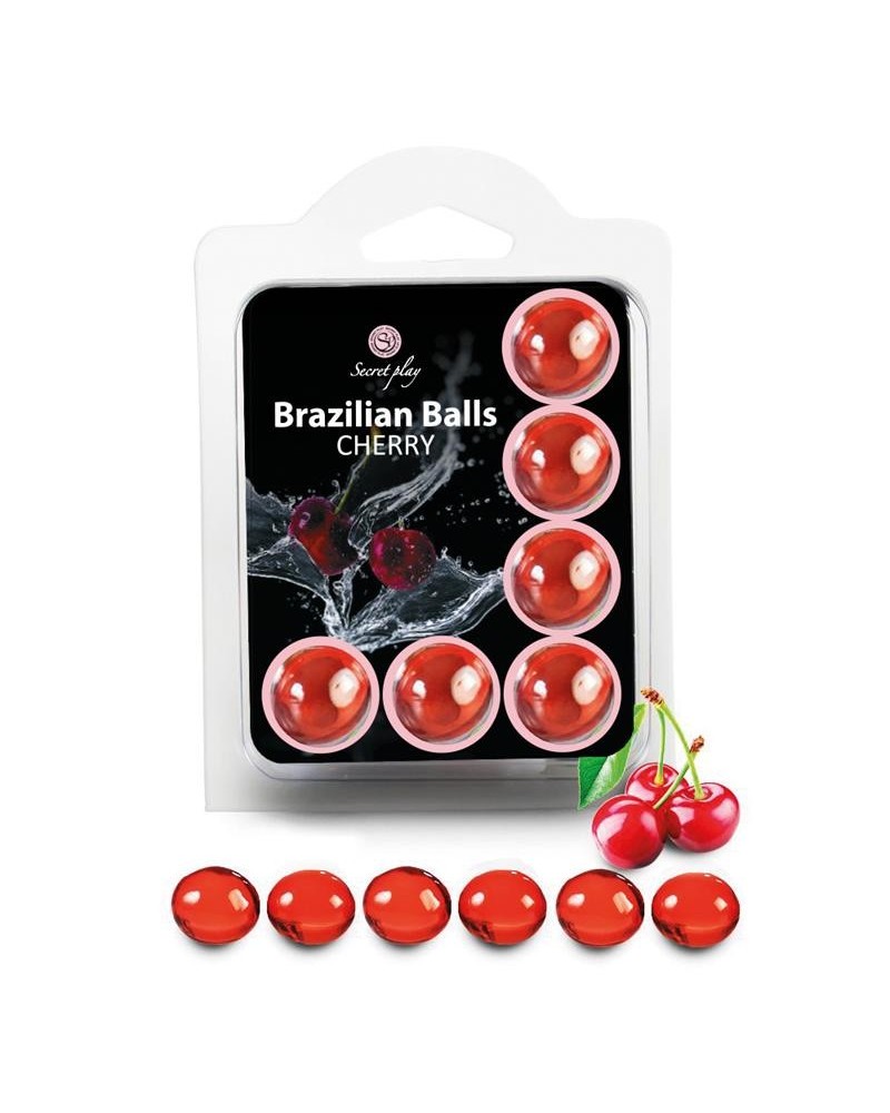 brazilian balls set 6 cherry