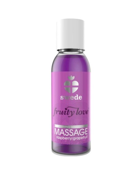 fruity love massage oil raspberry and grapefruit 50 ml