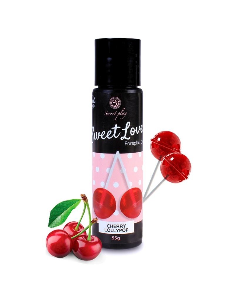 sweet love lubricant cherry lollipop 60 ml