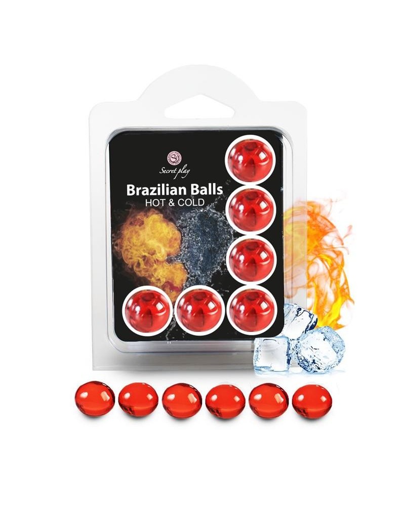 brazilian balls set 6 hot cold effect