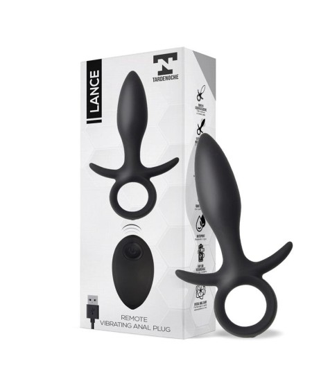 lance anal plug remote control liquified silicone usb