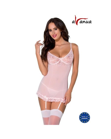 rabia chemise rose