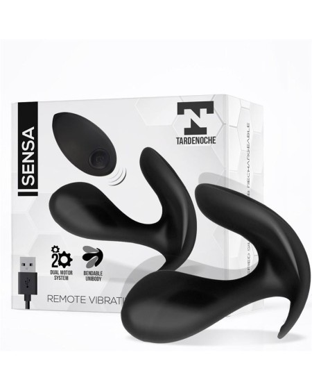 sensa stimulator remote control usb liquid silicone noir