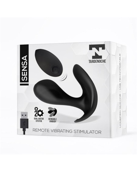 sensa stimulator remote control usb liquid silicone noir