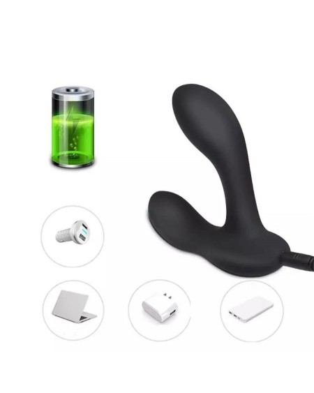 brett prostate massager remote control usb liquid silicone