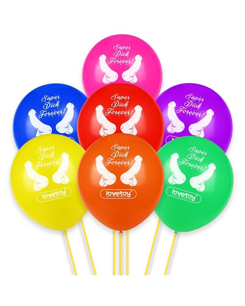 party balloons pack of 7