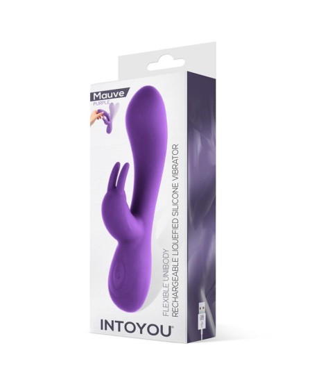 mauve mauve liquefied silicone unibody vibe usb violet