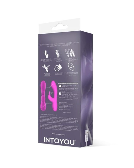 mauve unibody liquefied silicone vibe usb rose