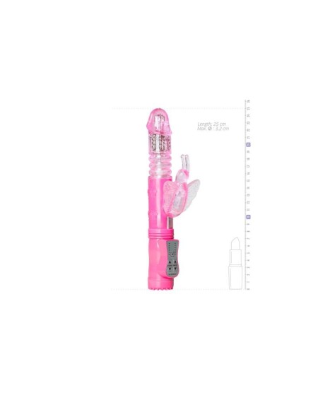 bunny vibrator - rose butterfly