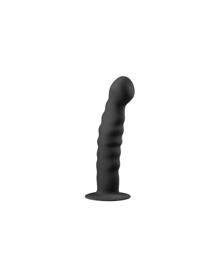 silicone dildo - noir