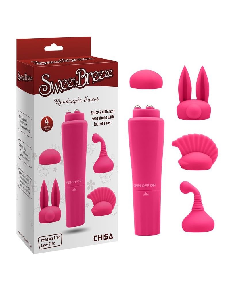 stimulator with 4 heads sweet