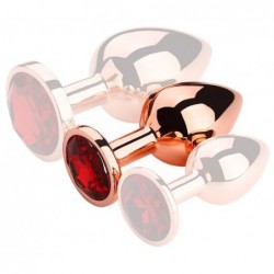 Plug Bijou anal RedGold M...