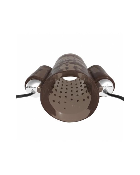 dual vibrant penis sleeve smoked