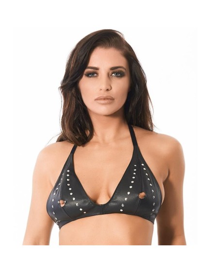 leather bra one size