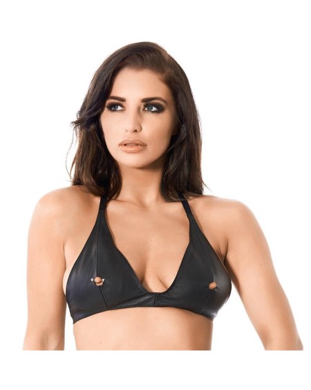 leather bra one size