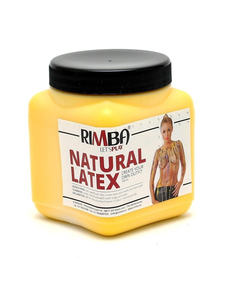 liquid latex yellow 500 ml