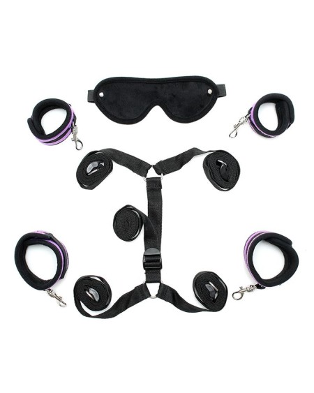 under the mattress restraint set violet