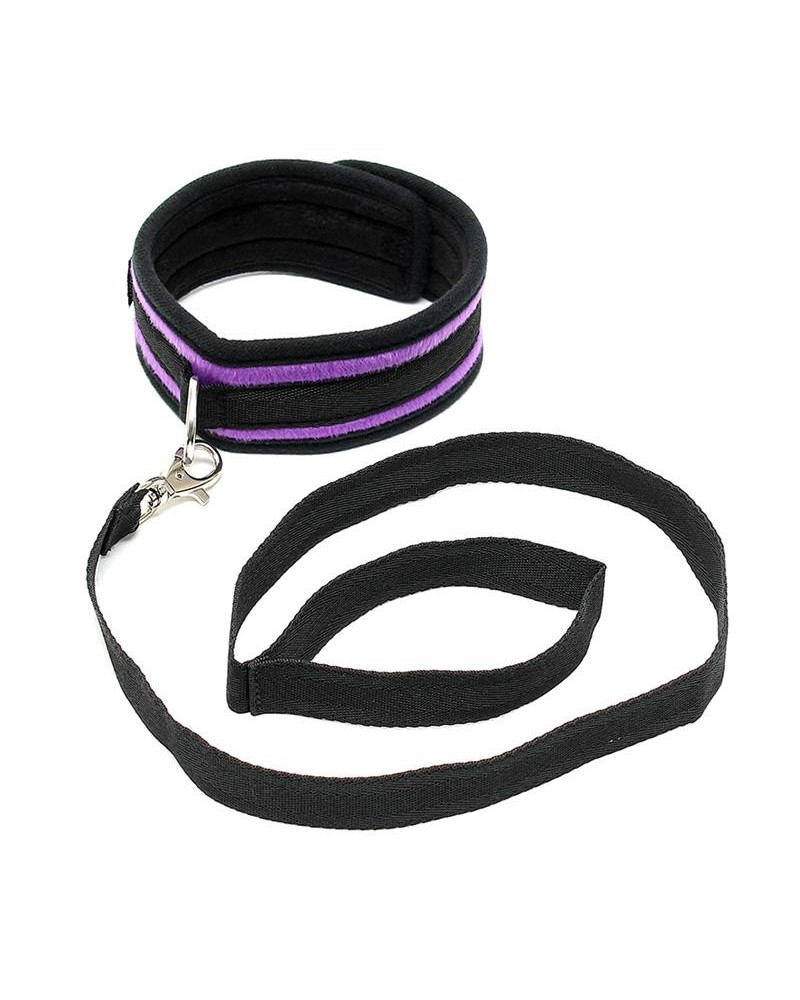collar with leash adjustable