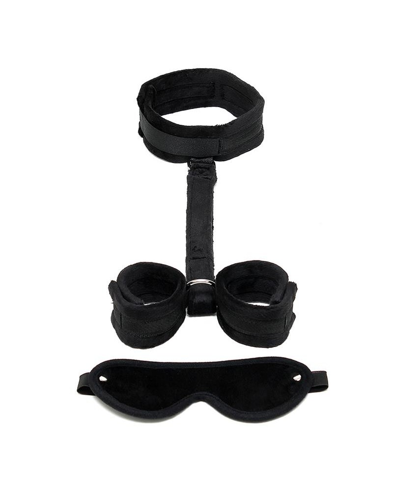 bondage set 2 pieces noir
