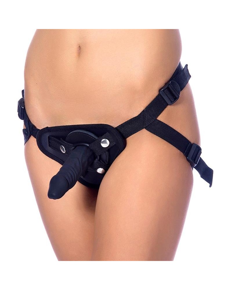 strap-on adjustable noir