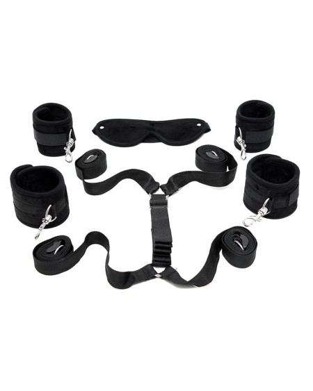 under the mattress restraint set noir