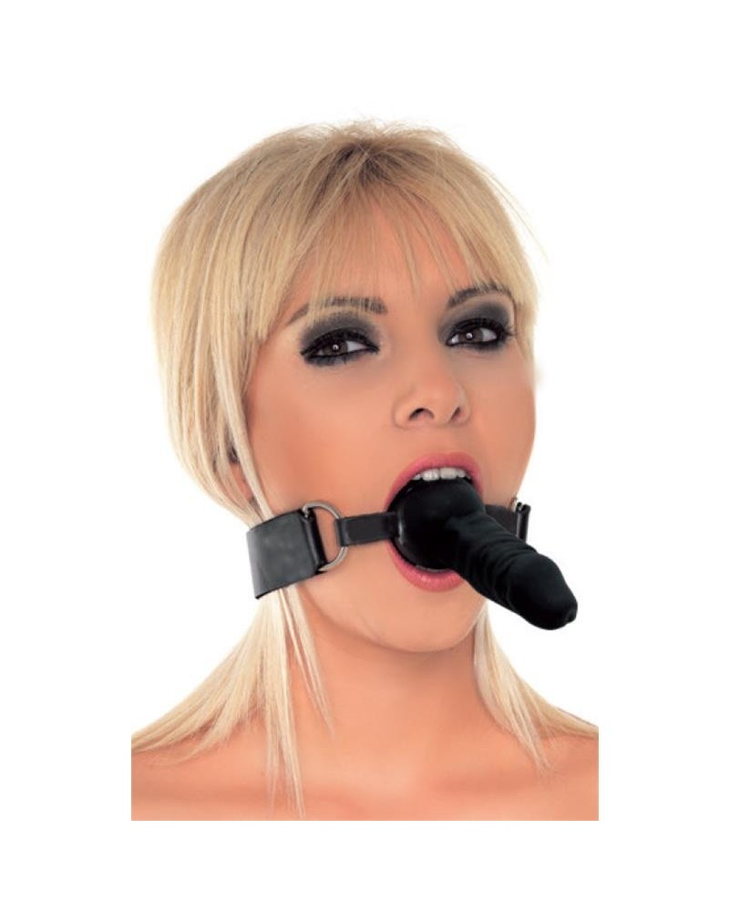 mouthgag with penis silicone