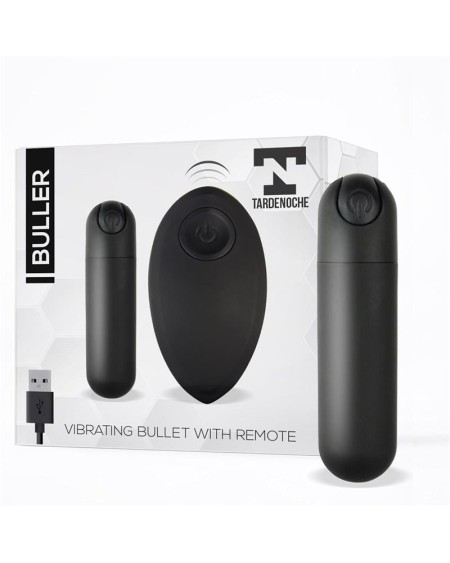 buller vibrant bullet remote control usb silicone noir