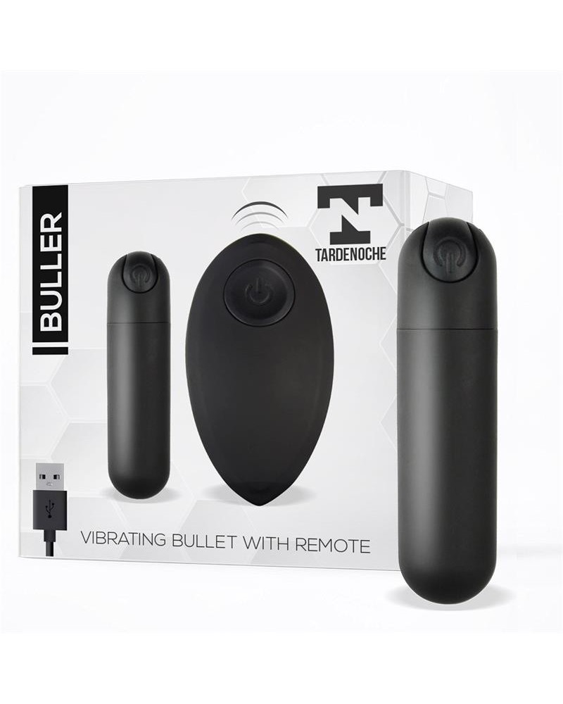 buller vibrant bullet remote control usb silicone noir