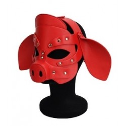 Masque Pig Grox Rouge