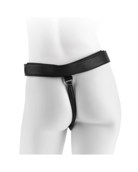 strap-on two cocks one hole 7 cm chair