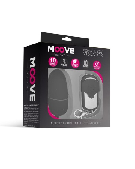 vibrant egg with remote control medium size noir