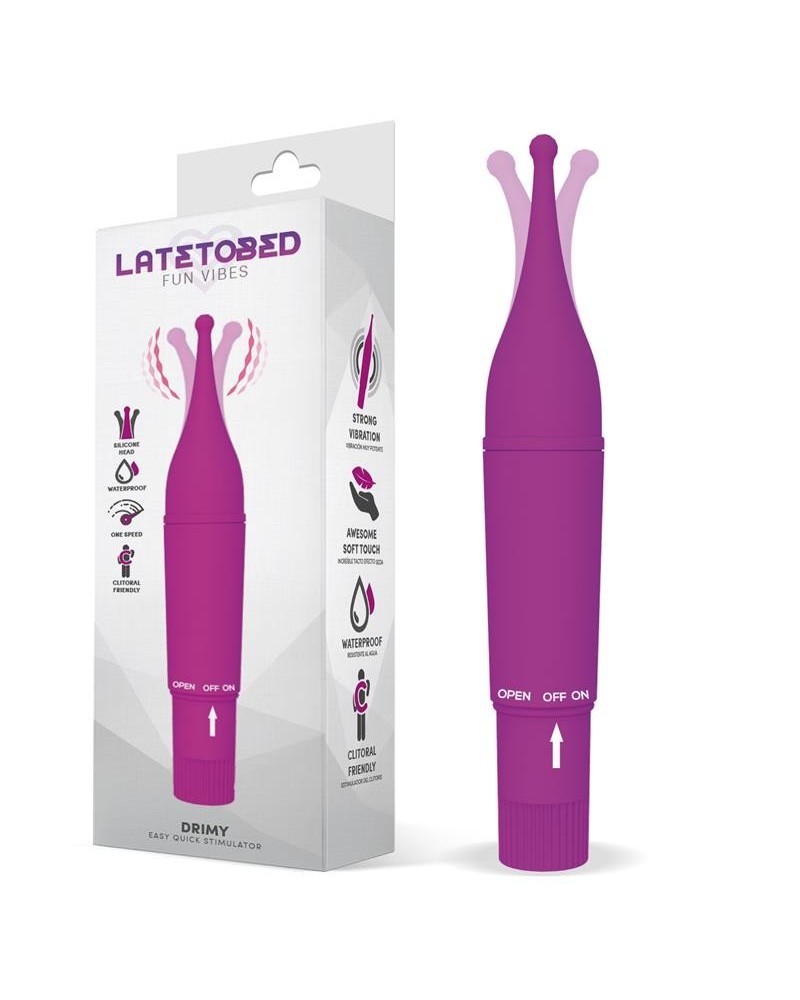 drimy easy quick stimulator silicone violet