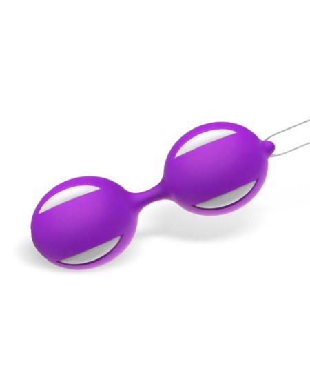 misha double kegel balls silicone violet