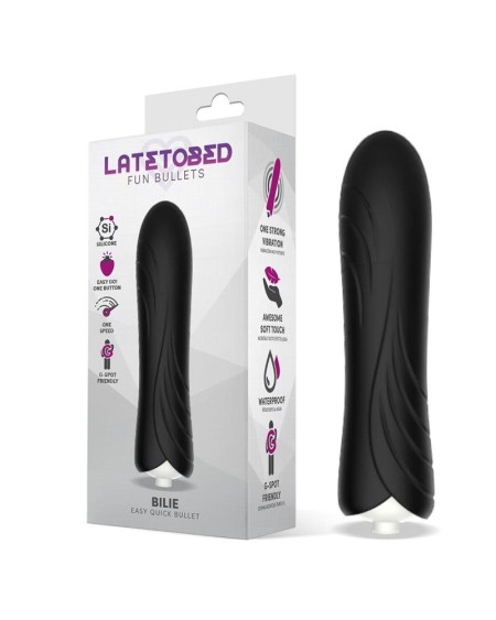 bilie easy quick vibrant bullet silicone noir