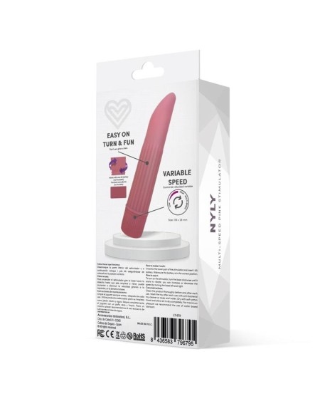 nyly multi-speed stimulator rose