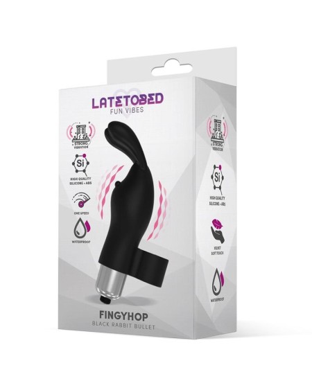 fingyhop vibrant bullet with rabbit noir