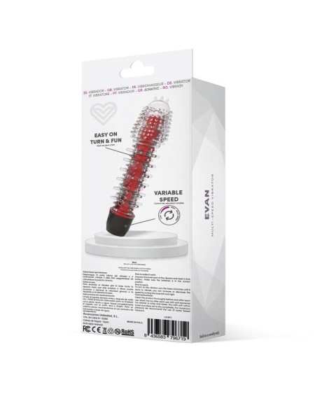 evan vibe multi speed red