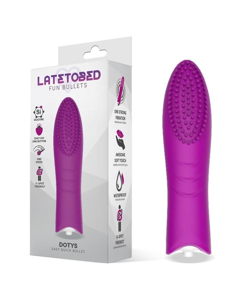 dotys easy quick vibrant bullet silicone violet