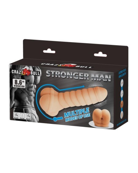 penis sleeve and stimulator stronger man 8.6