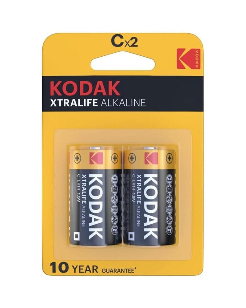 xtralife alkaline battery c lr6 blister of 2