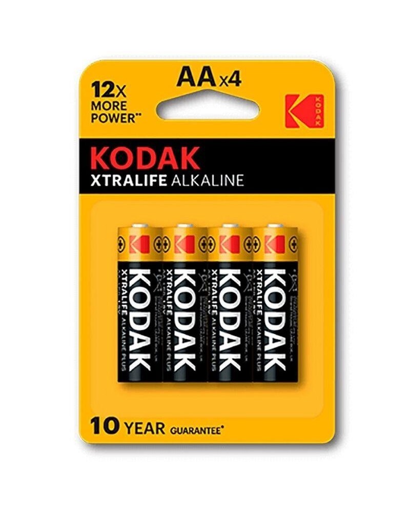 xtralife alkaline battery aa lr6 blister of 4
