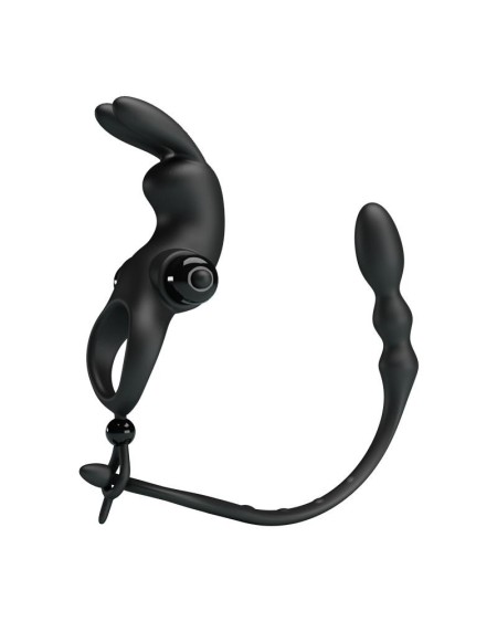 vibrant ring with desmontable anal chain