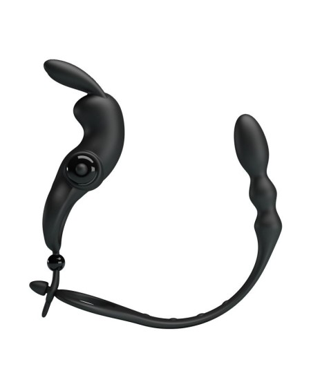 vibrant ring with desmontable anal chain