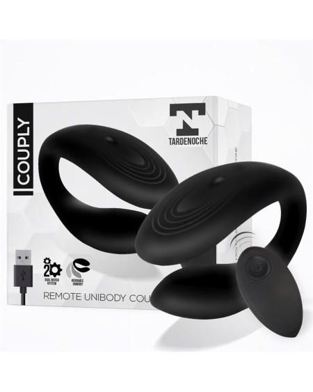 couply couple toy with remote control usb unibody liquid silicone