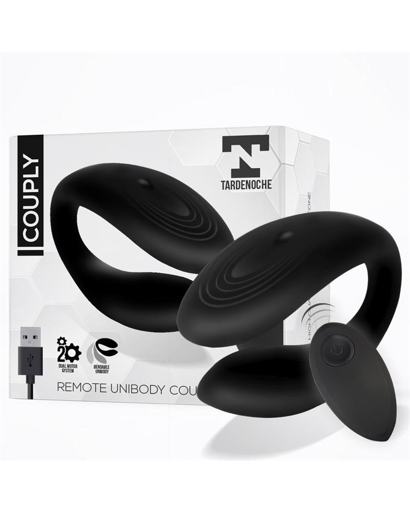couply couple toy with remote control usb unibody liquid silicone