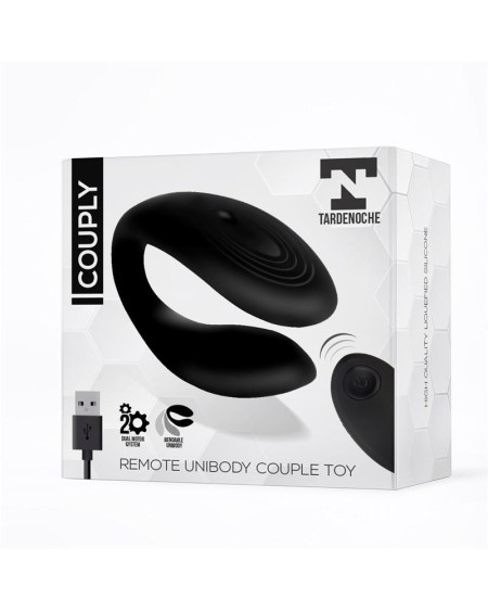 couply couple toy with remote control usb unibody liquid silicone