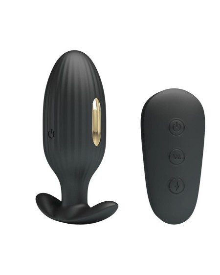 royal pleasure butt plug with electro stimulation usb