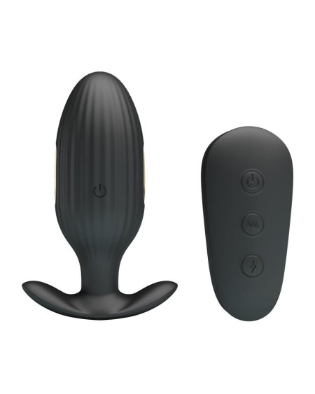 royal pleasure butt plug with electro stimulation usb