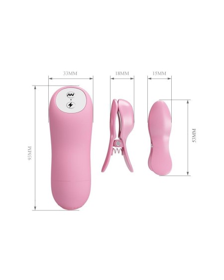 niple clamps with vibration and electro shock