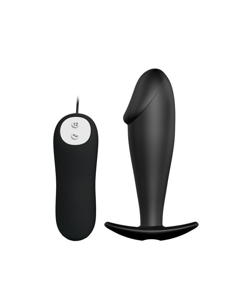 anal plug noir with remote control